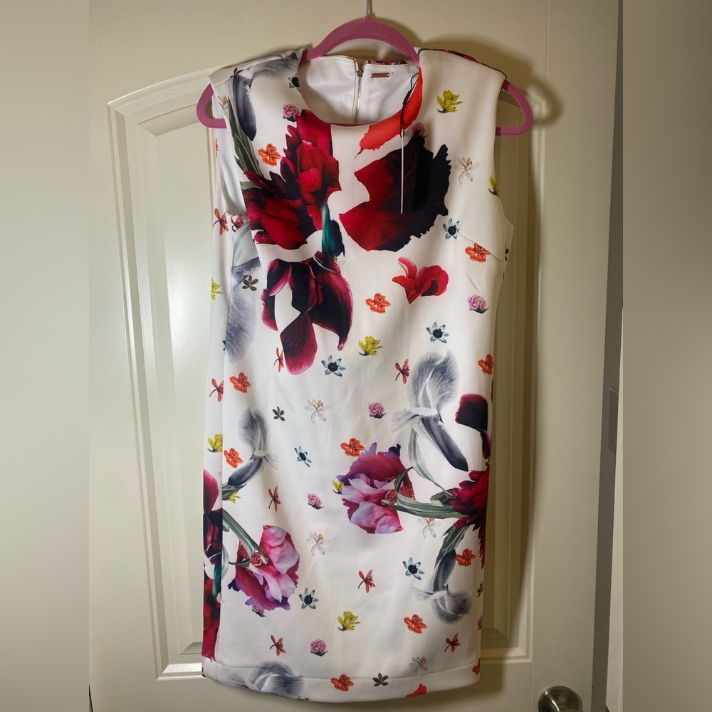 Tahari Floral Sheath Dress